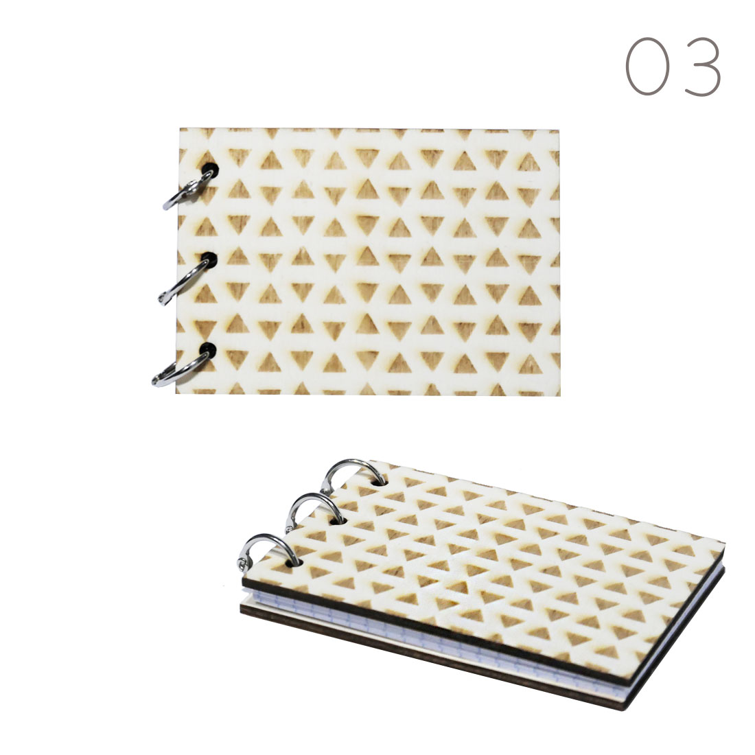 Bloc-notes bois 11cm 2 Bloc-notes bois 11cm – Image 2